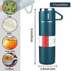 Stainless Steel 500ml Hot & Cool Water Bottle (500 ml)