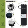 Stainless Steel 500ml Hot & Cool Water Bottle (500 ml)
